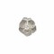 Silver Rhinestone Rose Brooch Pin For Weddings Bridal Crafts 2 Inch